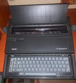 MACCHINA DA SCRIVERE ELETTRONICA OLIVETTI