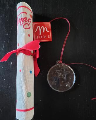 Tovaglietta Natale m HOME + decorazione stella