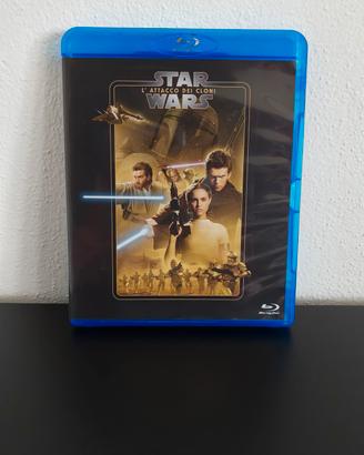 star wars l'attacco dei cloni blu ray