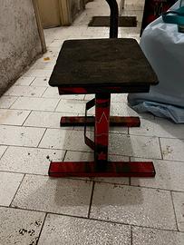 Cavalletto alzamoto centrale cross/enduro