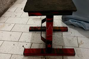 Cavalletto alzamoto centrale cross/enduro