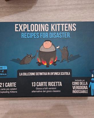 Exploding Kittens recipes for disastet