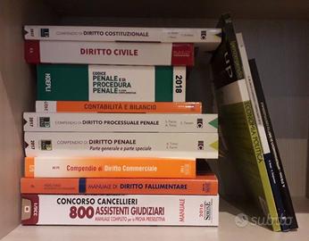 Compendi e libri vari per universita' e concorsi
