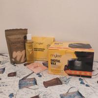 Kit depilazione con scaldacera digitale