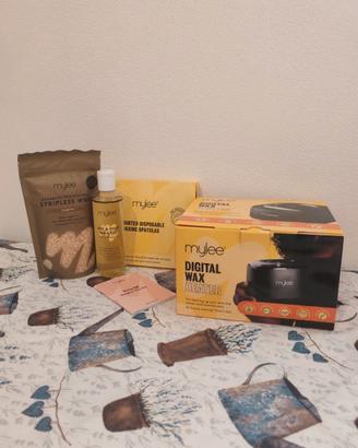 Kit depilazione con scaldacera digitale