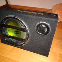 Subwoofer amplificato 900 watt per auto
