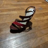 Sandalo vero cuoio GUESS 