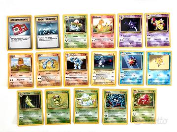 Pokemon old cards set base