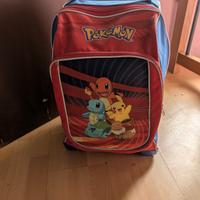 zaino scuola Pokémon trolley 