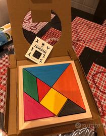 Tangram in legno