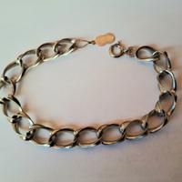 Unoaerre bracciale argento 925 catena anni 70