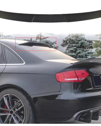 SPOILER TETTO AUDI A4 B8 07-15 LOOK RS4