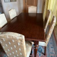Tavolo e 6 sedie
