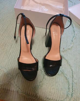 Sandali Ovye' cocco nero taglia 37