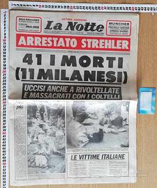 Quotidiano La Notte 30/05/1985 Juventus-Liverpool