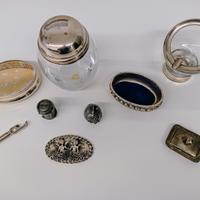Collezione Oggetti Antiquariato Placcati Argento