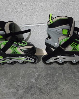 Roller pattini a rotelle bambino 35/38 estensibili