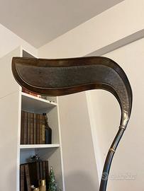 Lampada Piantana ottone"foglia"