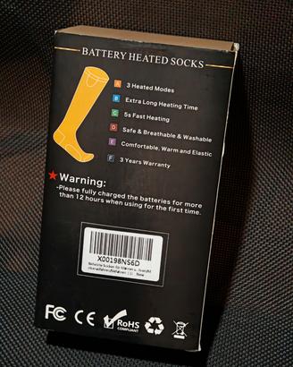 Calze riscaldanti taglia L (38-42) unisex