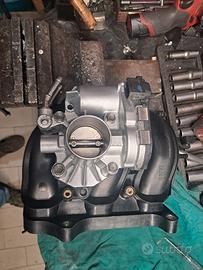 collettore aspirazione completo corpo farfallato T