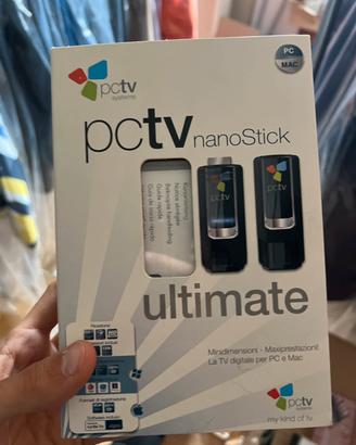 PCTV nanostick ultimate - TV digitale per computer