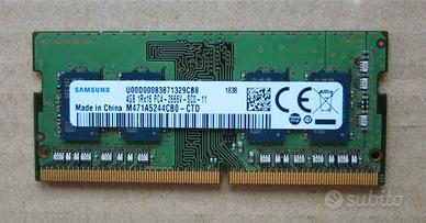 Coppia Sodimm SAMSUNG DDR4 4Gb 2666