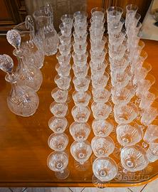 Servizio di calici completo, Cristallo puro Boemia