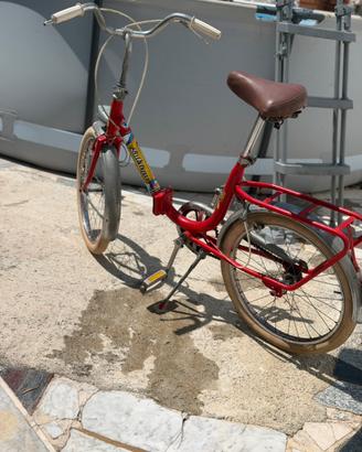 Bici pieghevole Graziella rossa