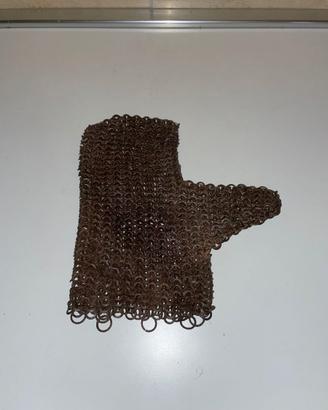 GUANTO DA MITRAGLIERE IN MAGLIA DI FERRO