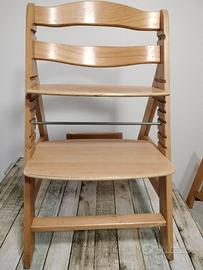 Seggiolone Pappa in Legno Hauck