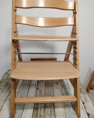 Seggiolone Pappa in Legno Hauck