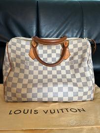 Louis Vuitton Speedy 30 Damier Azur