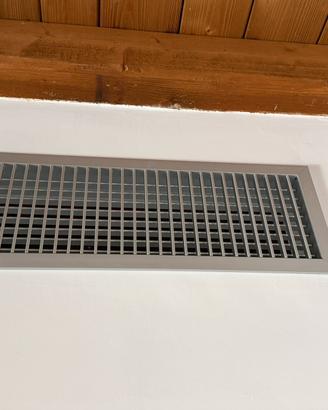 Grate alluminio aria canalizzata