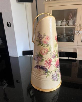 Secchio porta carbone vintage
