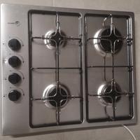 Fornello 4 fuochi a gas