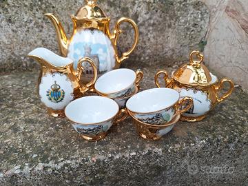 Set da te' san marino vintage
