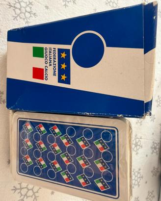 Mazzo carte da gioco vintage commemorative FIGC