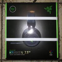 Cuffie Gaming RAZER Kraken nero RGB CHROMA