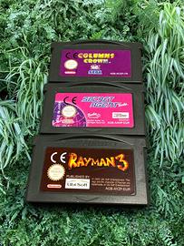 Lotto giochi game boy advance originali vintage