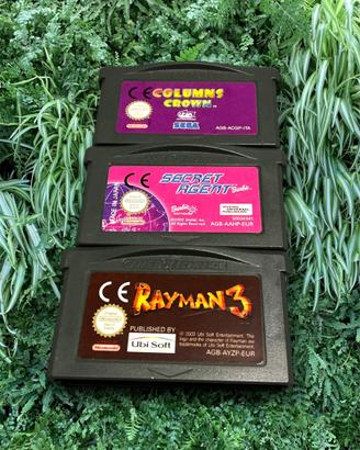 Lotto giochi game boy advance originali vintage