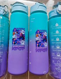 borraccia Kpop Demon hunters nuova