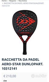 racchette da padel