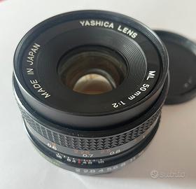 Obiettivo Contax Yashica ML 50mm 1:2