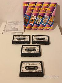 Box 5 giochi per Commodore 64/128 con istruzioni