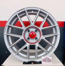 CERCHI IN LEGA 500 ABARTH FONDMETAL 9ESSE GRIGIO O