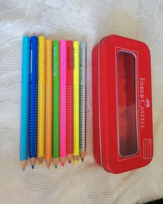 9 matite colorate FABER CASTELL