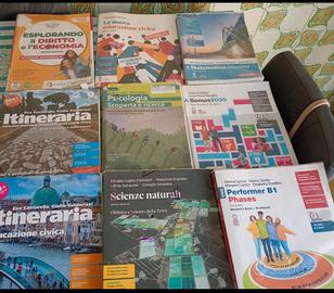 Libri scuola 1mo superiore  economico sociale 