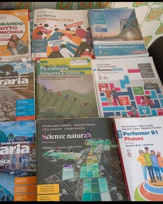 Libri scuola 1mo superiore  economico sociale 