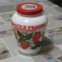 Vasetto Fragole Fabbri gr.600 opalino (vecchio)