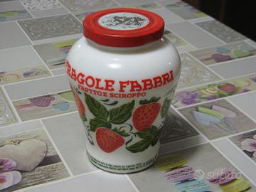 Vasetto Fragole Fabbri gr.600 opalino (vecchio)